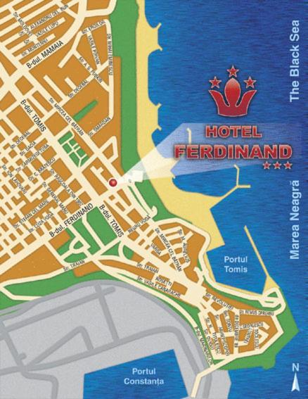 Hotel Ferdinand Constanţa Eksteriør bilde